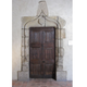The 15th century French door in question.